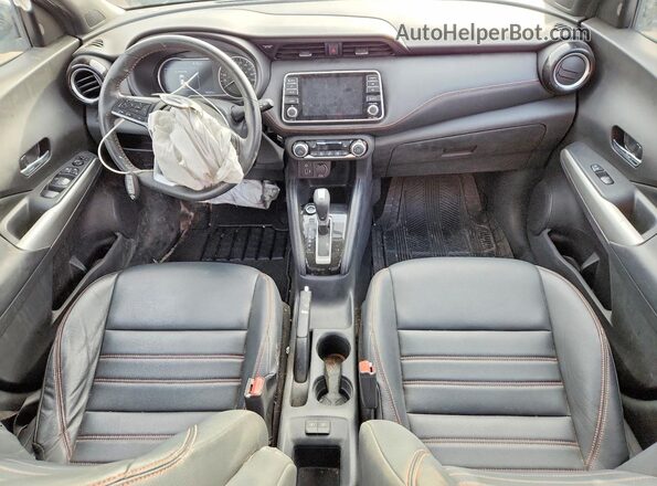 3N1CP5CU1KL559019 2019 NISSAN KICKS White Vista del salpicadero