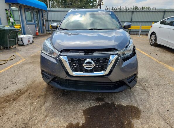 3N1CP5CU2JL506070 2018 NISSAN KICKS Gray წინა ხედი