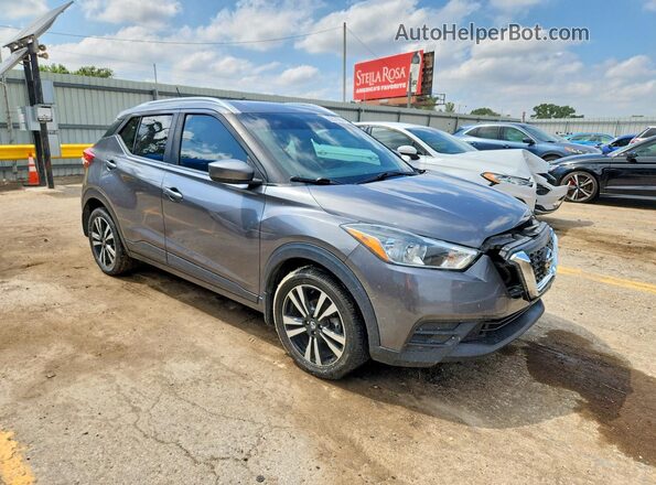 3N1CP5CU2JL506070 2018 NISSAN KICKS Gray წინა მარჯვენა