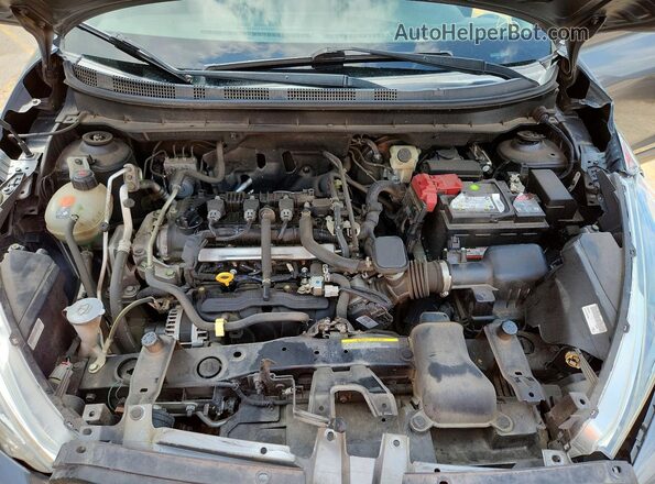 3N1CP5CU2JL506070 2018 NISSAN KICKS Gray უკანა სალონის ხედი