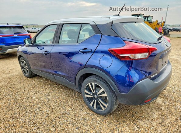 3N1CP5CU2JL518865 2018 NISSAN KICKS Синий Задняя левая четверть