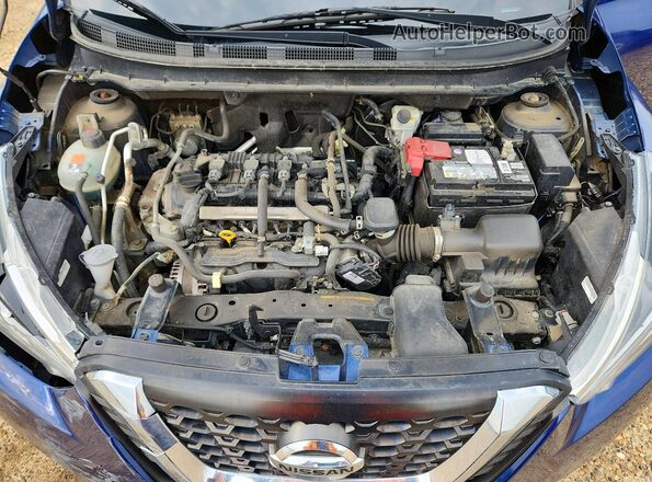 3N1CP5CU2JL518865 2018 NISSAN KICKS Синий Вид задней части салона