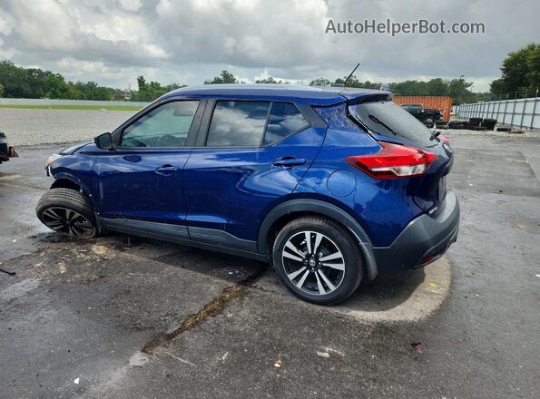 3N1CP5CU2JL535469 2018 NISSAN KICKS Blue Trasero izquierdo