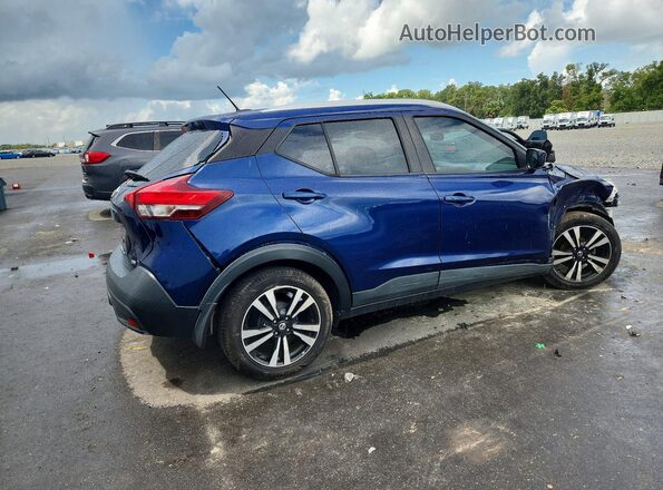 3N1CP5CU2JL535469 2018 NISSAN KICKS Blue Trasero derecho