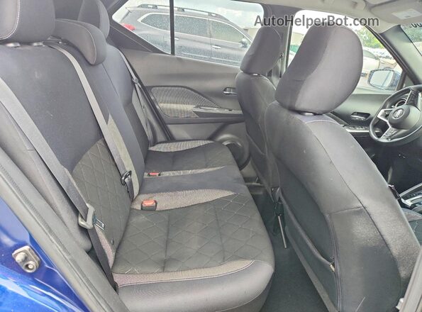 3N1CP5CU2JL535469 2018 NISSAN KICKS Blue Vista de los asientos traseros
