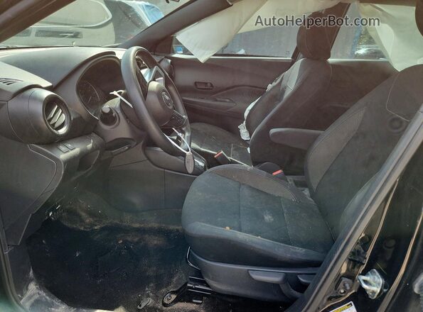 3N1CP5CU2KL499963 2019 NISSAN KICKS Black Вид салону спереду