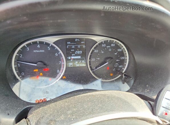 3N1CP5CU2KL499963 2019 NISSAN KICKS Black Вид щитка приладів