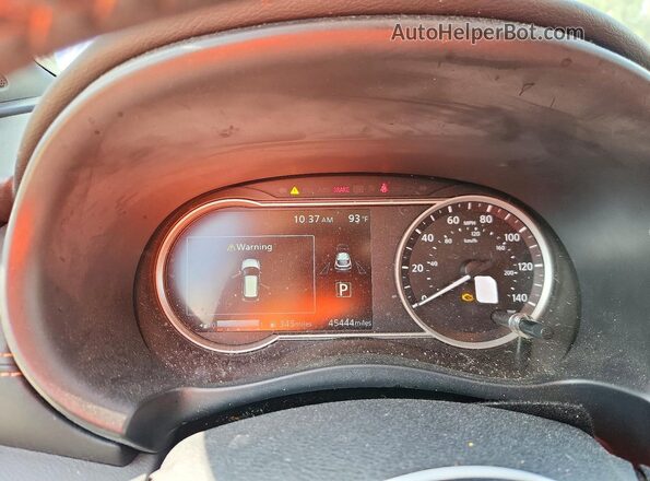 3N1CP5CU2KL528863 2019 NISSAN KICKS Two Tone Вид щитка приладів
