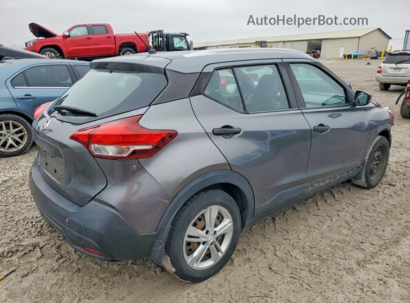 3N1CP5CU2KL538986 2019 NISSAN KICKS Серый Задняя правая четверть
