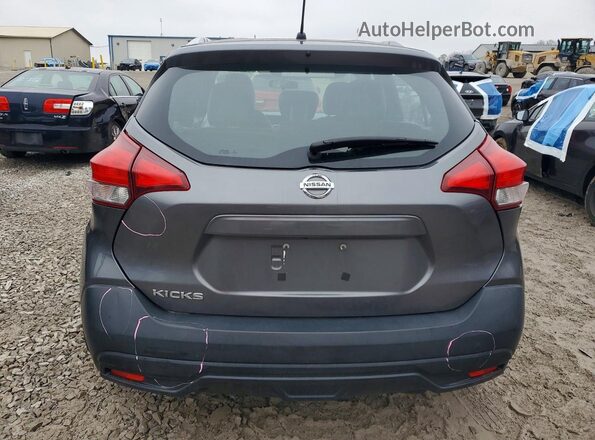 3N1CP5CU2KL538986 2019 NISSAN KICKS Серый Вид сзади