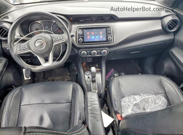 3N1CP5CU2KL538986 2019 NISSAN KICKS Серый Вид панели приборов