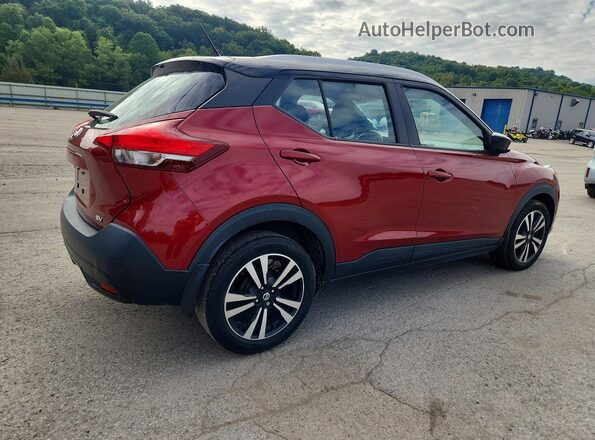 3N1CP5CU2KL540544 2019 NISSAN KICKS Red უკანა მარჯვენა