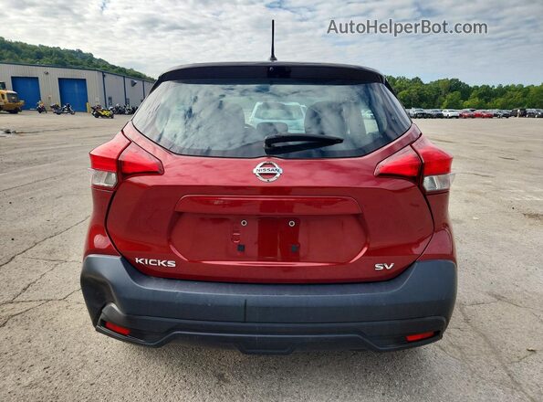 3N1CP5CU2KL540544 2019 NISSAN KICKS Red უკანა ხედი