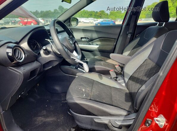 3N1CP5CU2KL540544 2019 NISSAN KICKS Red წინა სალონის ხედი