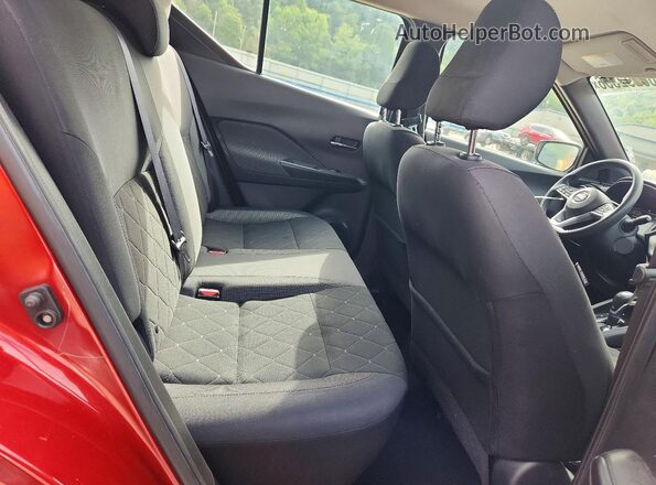 3N1CP5CU2KL540544 2019 NISSAN KICKS Red უკანა სალონის ხედი