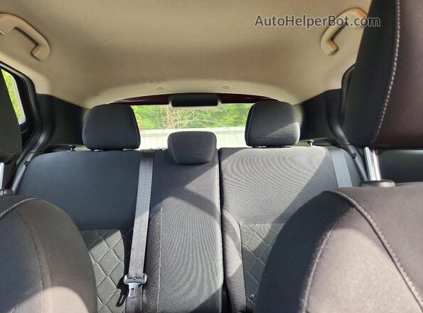3N1CP5CU2KL540544 2019 NISSAN KICKS Red უკანა სავარძლების ხედი