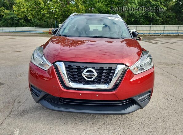 3N1CP5CU2KL540544 2019 NISSAN KICKS Red წინა ხედი