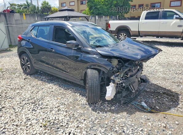 3N1CP5CU3JL509110 2018 NISSAN KICKS Black Передня права чверть
