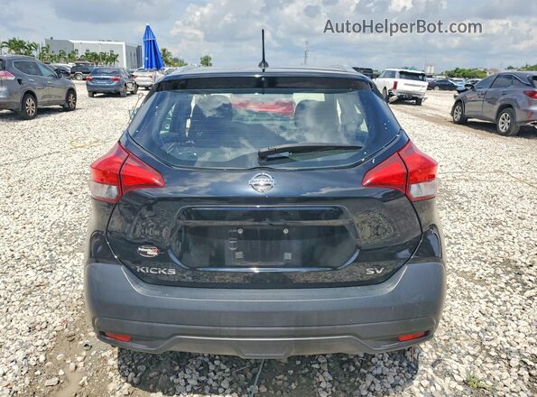 3N1CP5CU3JL509110 2018 NISSAN KICKS Black Вид ззаду