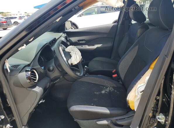3N1CP5CU3JL509110 2018 NISSAN KICKS Black Вид салону спереду
