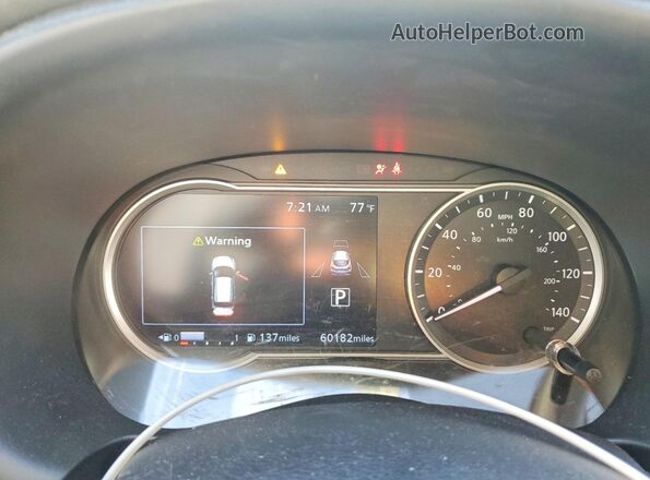 3N1CP5CU3JL542592 2018 NISSAN KICKS Black Вид щитка приладів