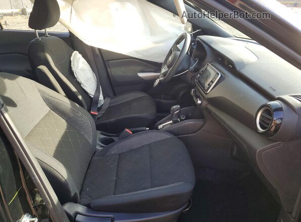 3N1CP5CU3JL542592 2018 NISSAN KICKS Black Вид салону спереду