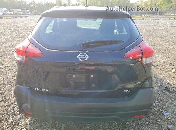 3N1CP5CU3JL542592 2018 NISSAN KICKS Black Вид ззаду
