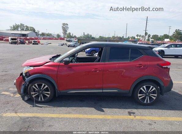 3N1CP5CU3KL479088 2019 NISSAN KICKS Red სალონის 360-გრადუსიანი ხედი