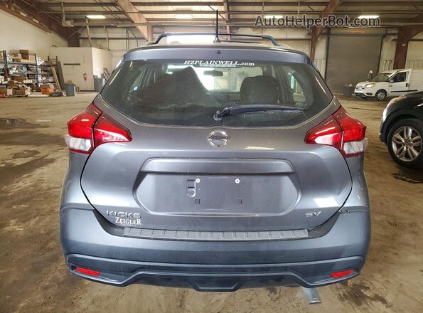 3N1CP5CU3KL498353 2019 NISSAN KICKS Gray Rear view