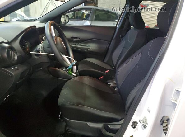 3N1CP5CU3KL503504 2019 NISSAN KICKS White წინა სალონის ხედი