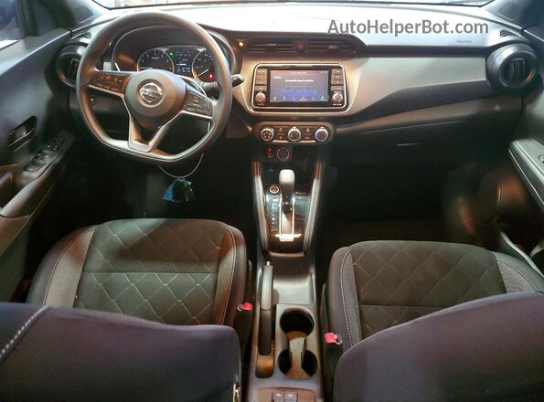 3N1CP5CU3KL503504 2019 NISSAN KICKS White წინა პანელის ხედი