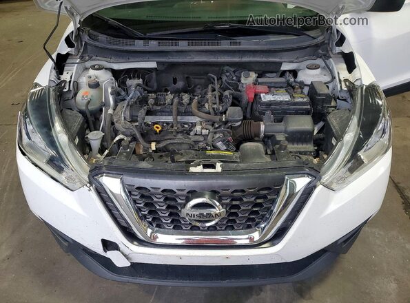 3N1CP5CU3KL503504 2019 NISSAN KICKS White უკანა სალონის ხედი