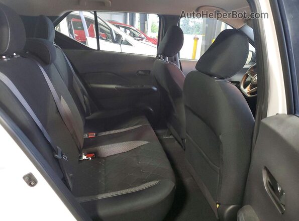 3N1CP5CU3KL503504 2019 NISSAN KICKS White უკანა სავარძლების ხედი