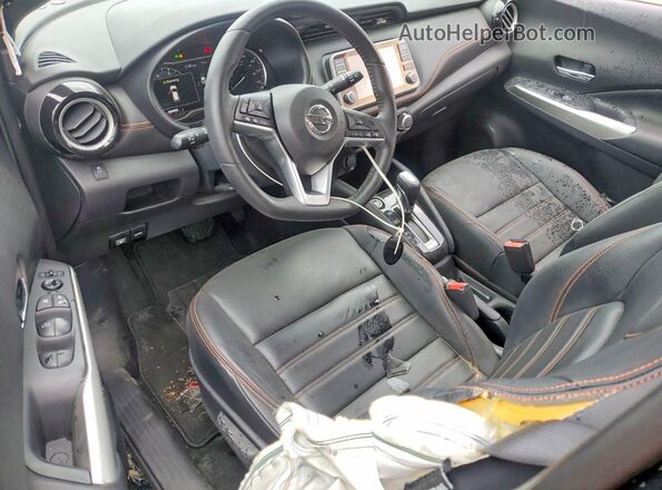 3N1CP5CU3KL512588 2019 NISSAN KICKS Black Vista del salpicadero