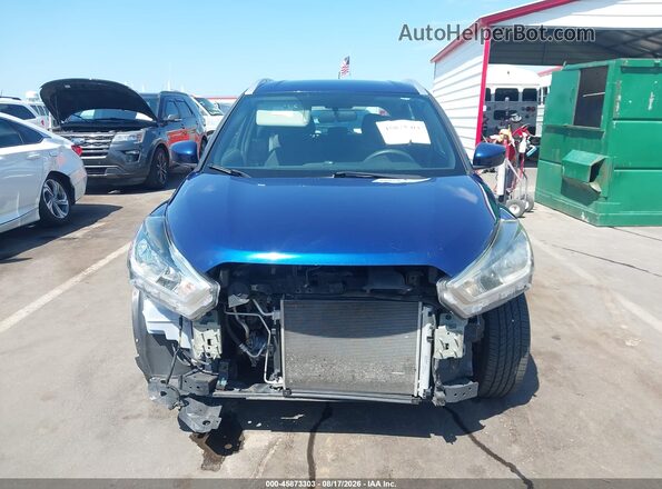 3N1CP5CU3KL515491 2019 NISSAN KICKS Blue Вид задньої частини салону