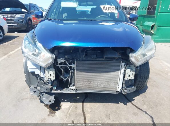 3N1CP5CU3KL515491 2019 NISSAN KICKS Blue Вид спереду