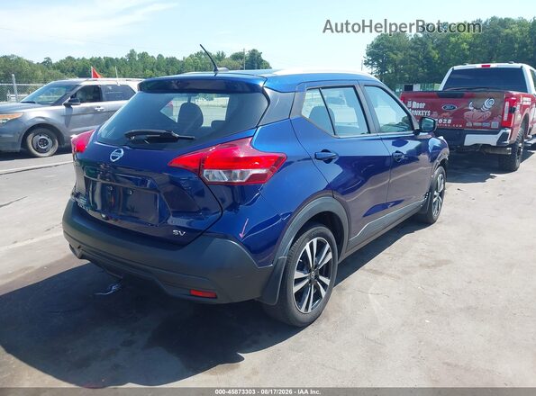 3N1CP5CU3KL515491 2019 NISSAN KICKS Blue Задня права чверть