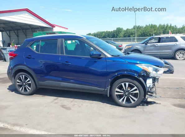 3N1CP5CU3KL515491 2019 NISSAN KICKS Blue Панорамний вид салону 360°