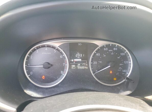 3N1CP5CU3KL532890 2019 NISSAN KICKS Black Вид щитка приладів