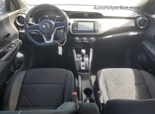 3N1CP5CU3KL532890 2019 NISSAN KICKS Black Вид панелі приладів