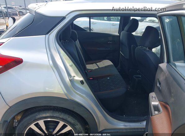 3N1CP5CU3KL534333 2019 NISSAN KICKS Gray VIN კოდის სტიკერის ხედი
