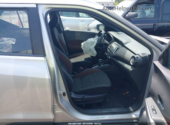 3N1CP5CU3KL534333 2019 NISSAN KICKS Gray წინა სალონის ხედი