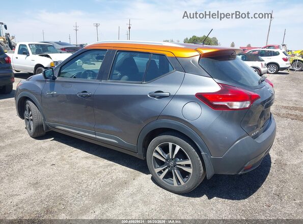 3N1CP5CU3KL562083 2019 NISSAN KICKS Серый Задняя левая четверть