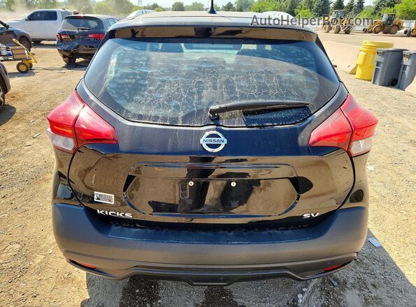 3N1CP5CU4JL517149 2018 NISSAN KICKS Black Вид ззаду