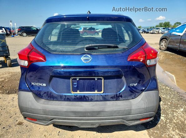 3N1CP5CU4JL521380 2018 NISSAN KICKS Blue Հետևի տեսք