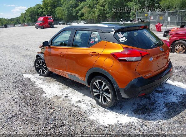 3N1CP5CU4JL532170 2018 NISSAN KICKS Orange Rear left