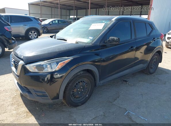 3N1CP5CU4KL518478 2019 NISSAN KICKS Черный Передняя левая четверть