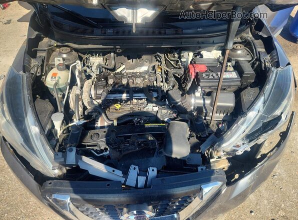 3N1CP5CU4KL530629 2019 NISSAN KICKS Gray Rear interior view