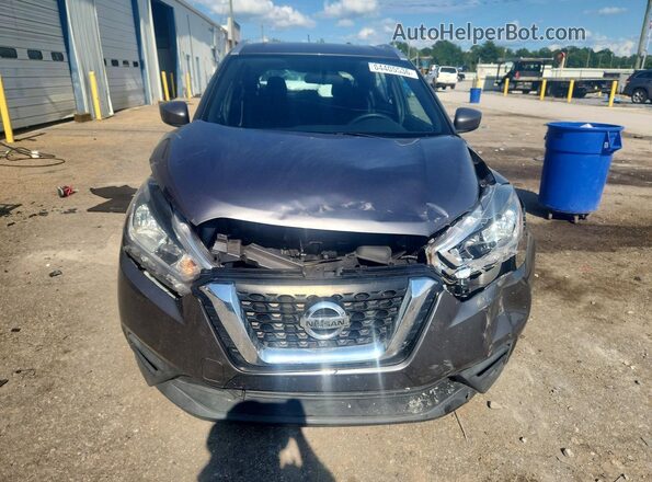 3N1CP5CU4KL530629 2019 NISSAN KICKS Gray Front view