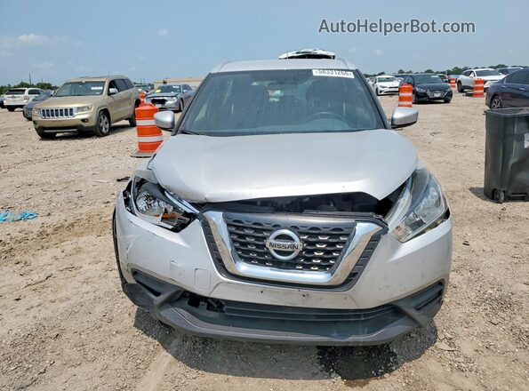 3N1CP5CU4KL548838 2019 NISSAN KICKS Silver Դիմացի տեսք